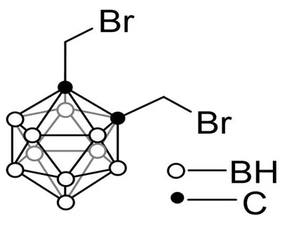 1,2-디브로모메틸-1,2-디카르바클로소-도데카보란,C4H4B10Br2,17786-09-3